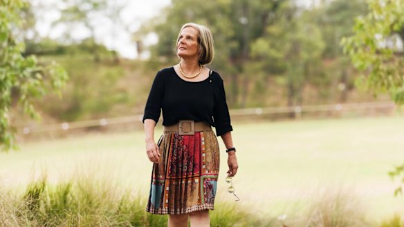 Lucy Turnbull of the Greater Sydney Commission in Parramatta Park.