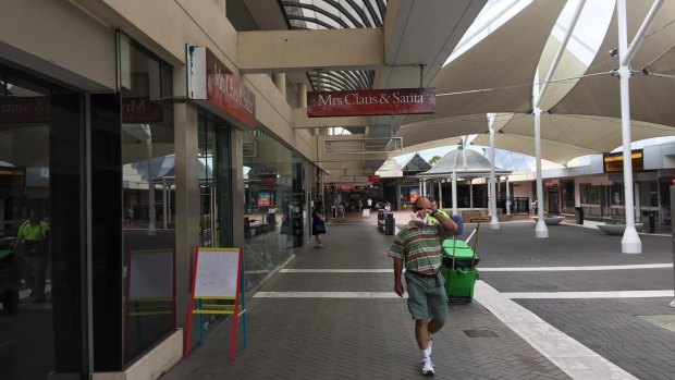 Ipswich Mall in 2017 - where the people are not.