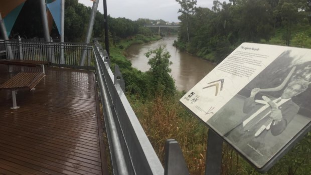 Mr Hassid's land was close to the Ipswich CBD and a walkway since built along the Bremer River.