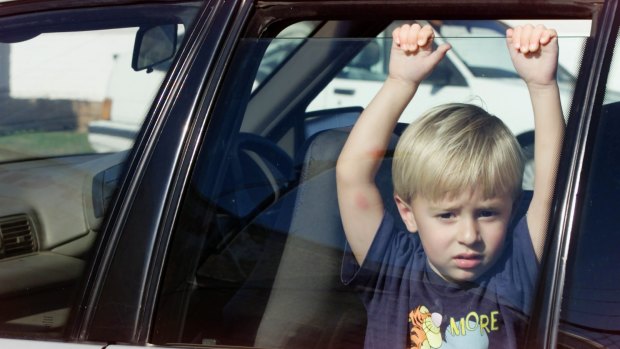 Paramedics were called to seven incidents of children being left in locked cars despite Victoria't hot temperatures on Wednesday.