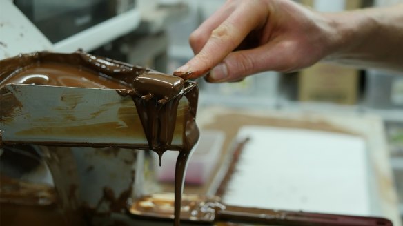 Crafting artisan chocolates at Red Cacao Chocolatier