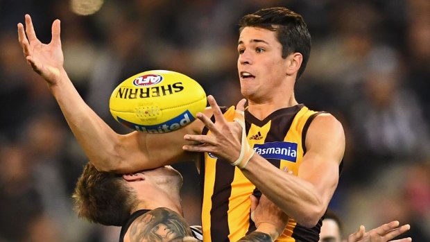 Hawthorn's Ryan Burton is a key part of the club's defensive plans in the future.
