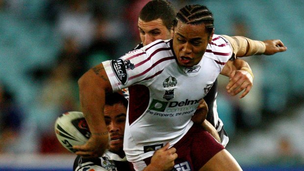 Long-time servant: Steve Matai with the Eagles back in 2008.