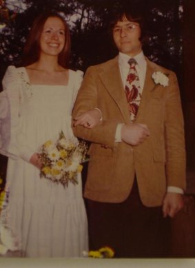 Robert Durst with his first wife, Kathie, who disappeared.