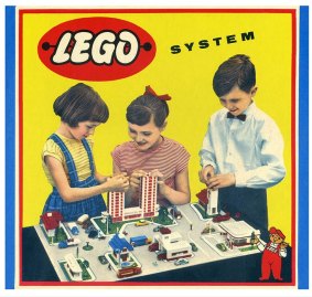 Flashback: Some of the first Lego creations.