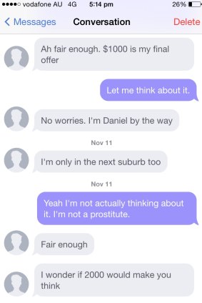 Daniel tries to convince the women with higher offers.