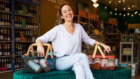 Founder of alcohol-free bottleshop Sans Drinks Irene Falcone says Next Destination Barossa Valley Shiraz is the closest dupe she's ever found.