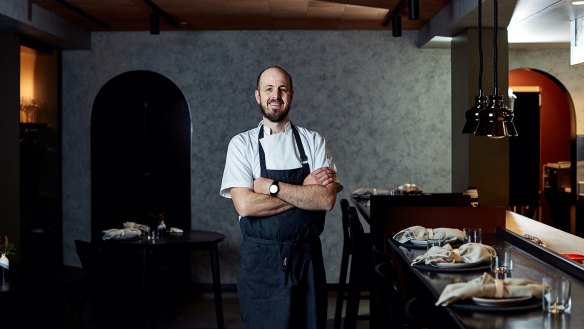 Navi chef Julian Hills has felt the support from Yarraville locals.
