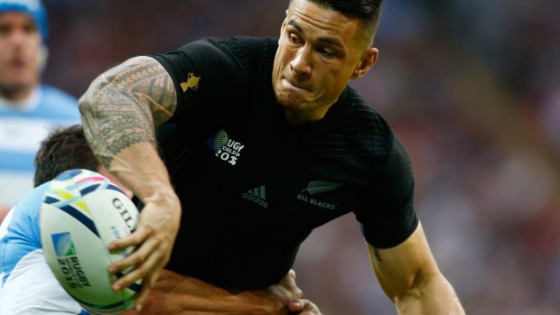 No turning back: Sonny Bill Williams has committed his future to rugby union.