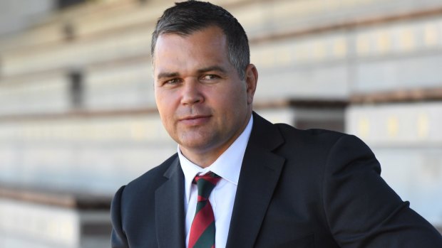 Bold move: Newly-appointed South Sydney Rabbitohs coach Anthony Seibold.