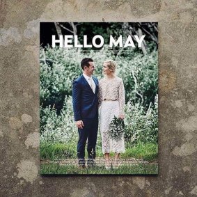 Hello May provides an alternative to mainstream bridal magazines. 