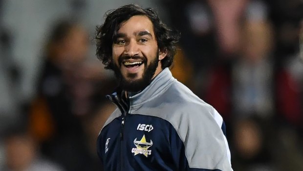 He's back: Thurston missed the second half of 2017 with an injured shoulder.