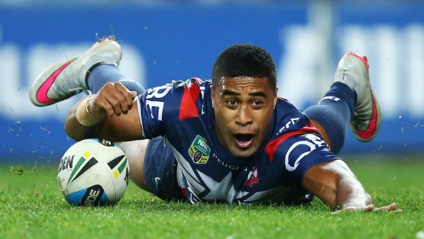 Parramatta target: Rooster Michael Jennings.