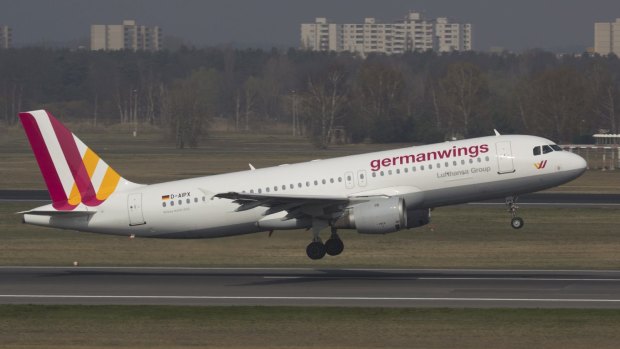 A Germanwings Airbus A320 in Berlin last year.
