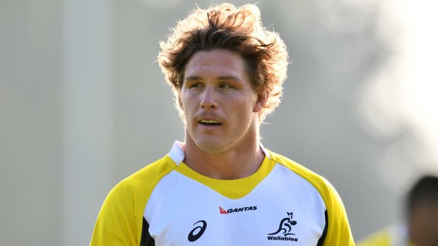 Golden boy: Michael Hooper is the youngest Wallaby to win the John Eales Medal twice.
