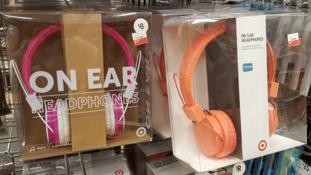 Headphones from Target 