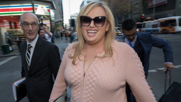 The court was told that Rebel Wilson had 'never been hit with such nastiness'.