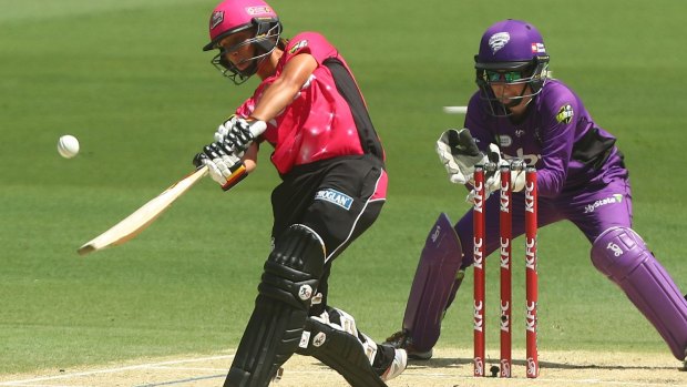 Clean striker: Ashleigh Gardner has hit the most sixes in the WBBL.