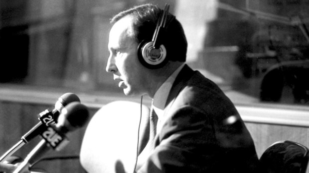 Change the only constant: Prime Minister Paul Keating speaking to John Laws in 1993.