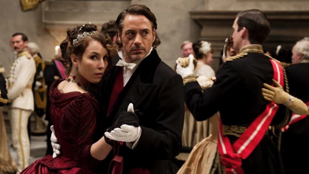Sherlock Holmes: A Game of Shadows, with Robert Downey jnr and Noomi Rapace.