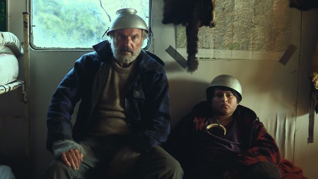 Sam Neill and Julian Dennison share a comic adventure in Hunt for the Wilderpeople.