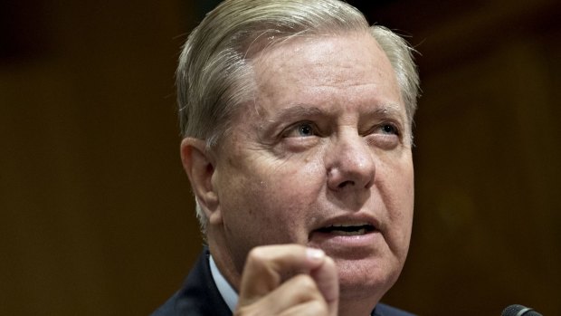 Senator Lindsey Graham thinks it may be worth having a discussion about bump fire stocks.
