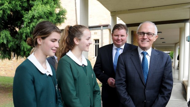 "This is the biggest reform in Commonwealth school funding ever," Malcolm Turnbull said.