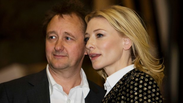 Presented Daly with Patrick White Award: Cate Blanchett and Andrew Upton in 2009.
