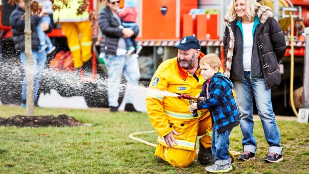 Get hands on at the Rural Fire Service Community Open Day at Googong on Saturday.