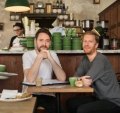 Need A Barista founders Alex Bray (left) and Tom Gould at Little Henri cafe in Northcote.