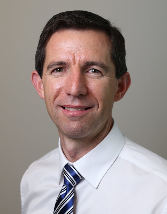 Education Minister Simon Birmingham.