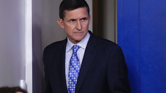 Donald Trump's former national security adviser Michael Flynn. 