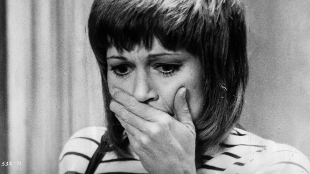 Jane Fonda in a scene from Klute.