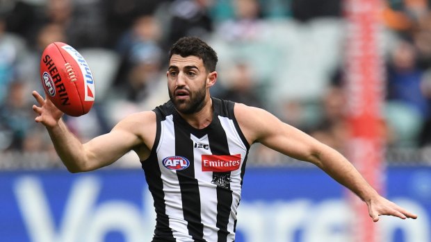 Collingwood's Alex Fasolo has talked about his darkest moments this season.