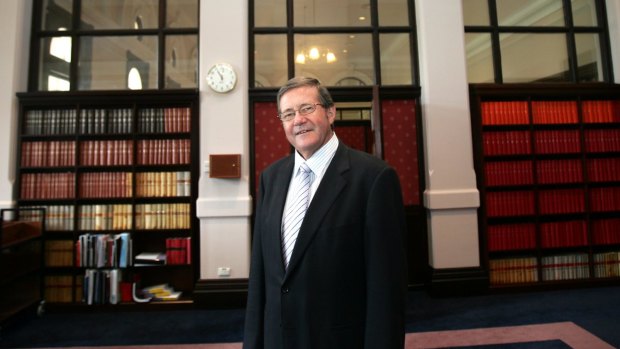 WA chief justice Wayne Martin in his chambers at the Supreme Court. 
