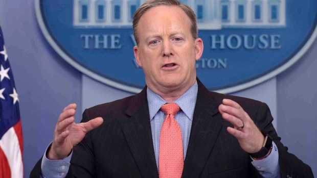 White House press secretary Sean Spicer's message to disgruntled workers is clear. 