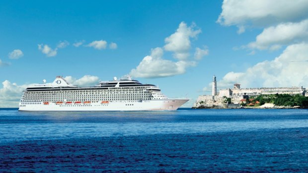 NCLH's first cruise to Cuba is on Oceania Marina.
