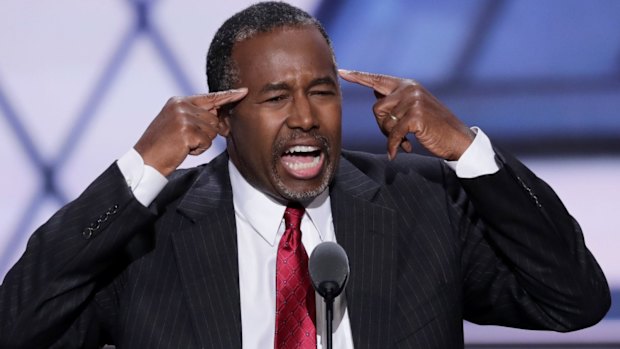 Former presidential hopeful Ben Carson linked Mrs Clinton to Lucifer.