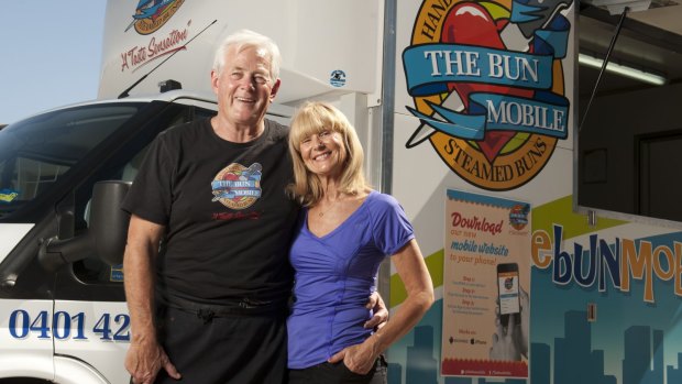 Bun Mobile owners Harold and Christine Fleming are taking part in the Park the Truck food event.