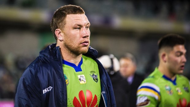 Canberra Raiders prop Shannon Boyd has had a disappointing season.