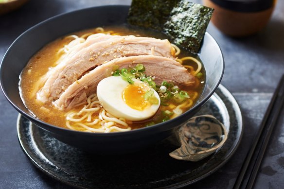 Olivia Andrews' slow cooker recipe Pork belly ramen