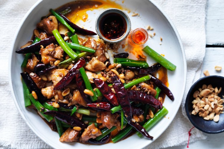 Neil Perry's kung pao chicken.
