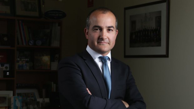 Education Minister James Merlino