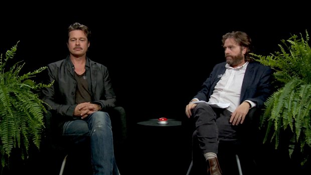 The interview was very similar to Zach Galifianakis' award-winning satirical show, Between Two Ferns.