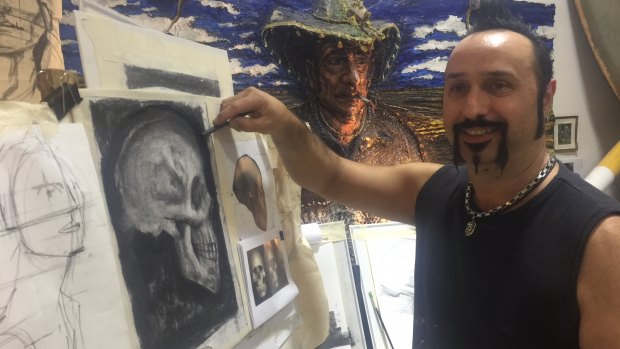 Art trainer Tony Senese finds his work at Prahran Community Learning Centre highly rewarding.