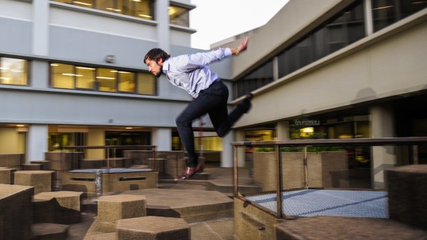 Canberra Parkour Association president  Eliot Duffy is lobbying the government for more support after a petition from the public revealed the sport was popular in Canberra.