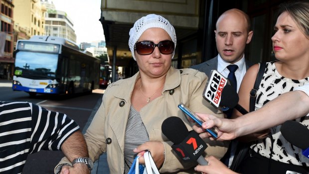 Amirah Droudis, seen during a previous court appearance, has been convicted of murdering Man Haron Monis' ex-wife.  