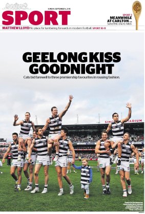 The Cats' champs bid farewell in September