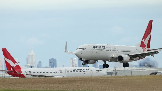 The end of its capacity war with Virgin Australia and lower fuel costs have improved conditions for Qantas.