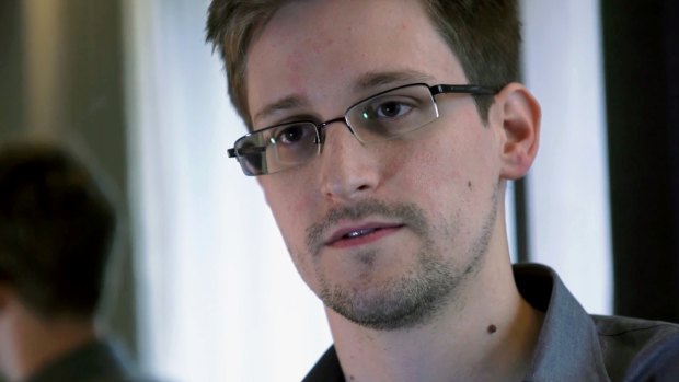 Edward Snowden, who leaked NSA files, in 2013.